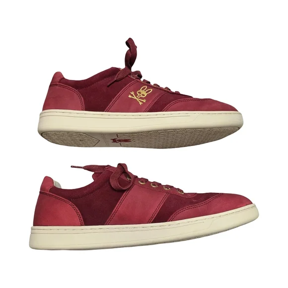 Psycho Bunny Sneakers Shoes Leather & Suede Trim Powerline Size 9.5 RARE - Picture 3 of 7